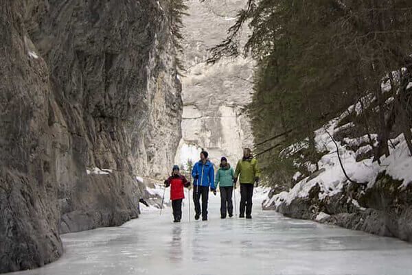 Grotto Canyon Icewalk, Banff